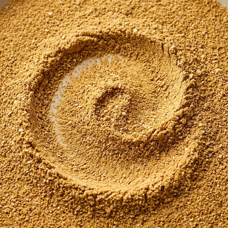Amber powder texture