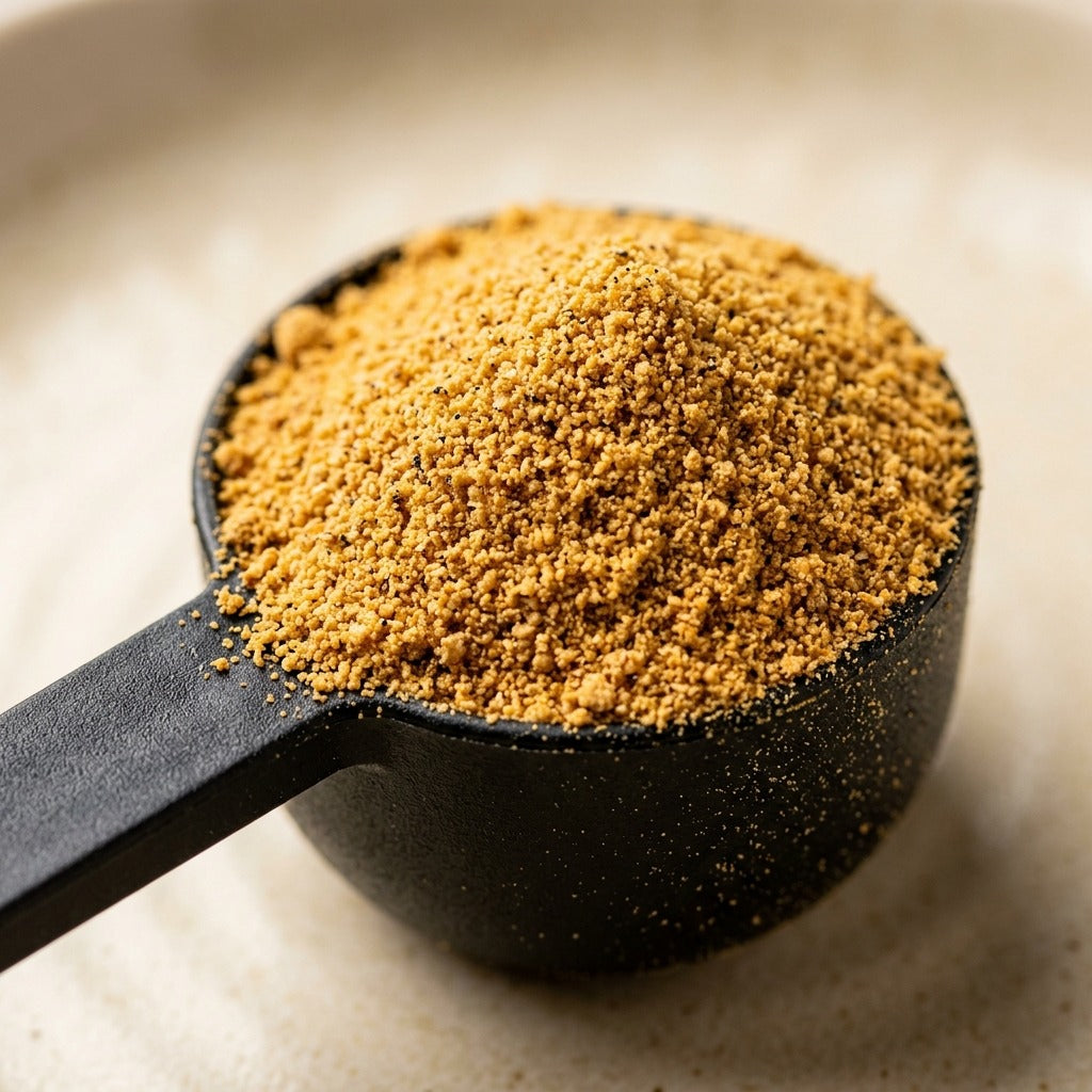 Amber Meal powder close-up