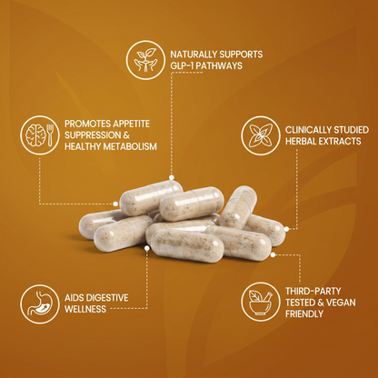 GLP-1 Natural Support | Metabolic & Appetite Support Formula