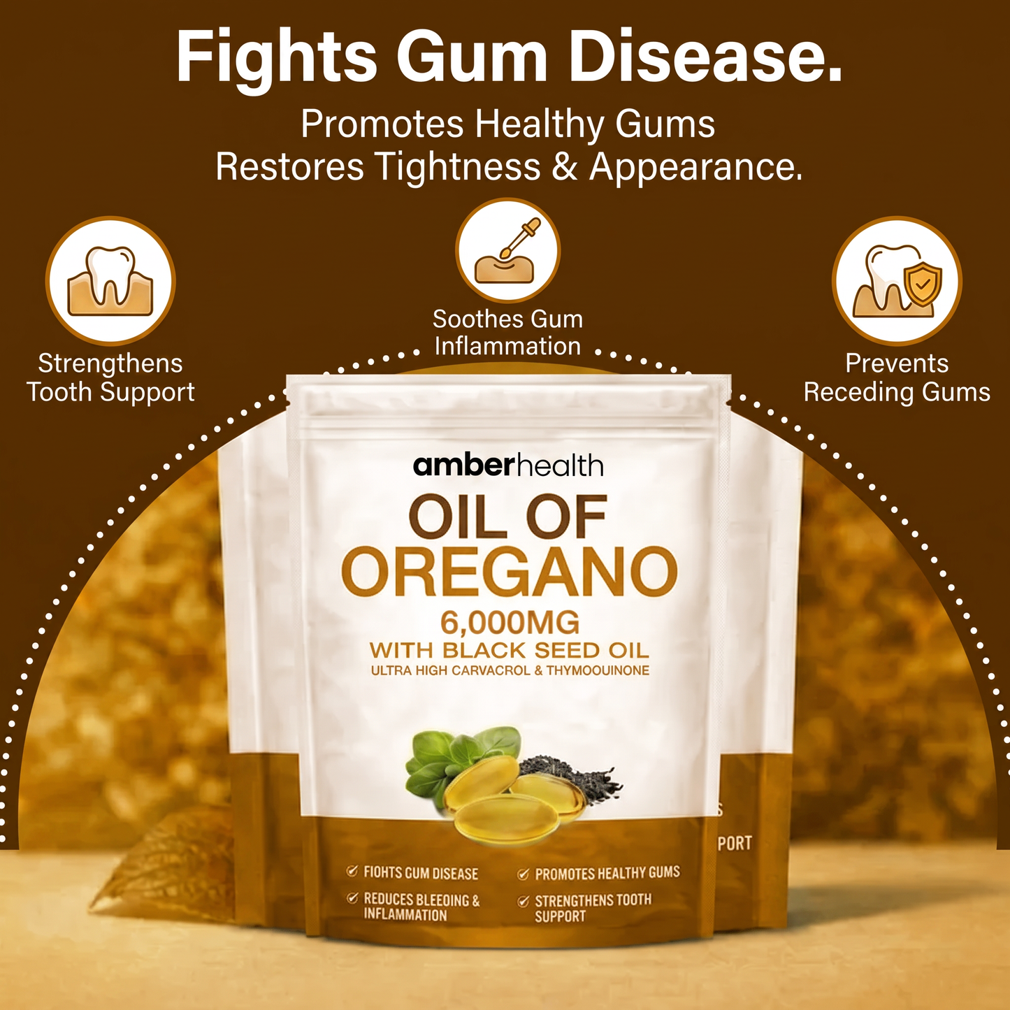 Oregano & Black Seed Oil | Liquid Gel Capsules